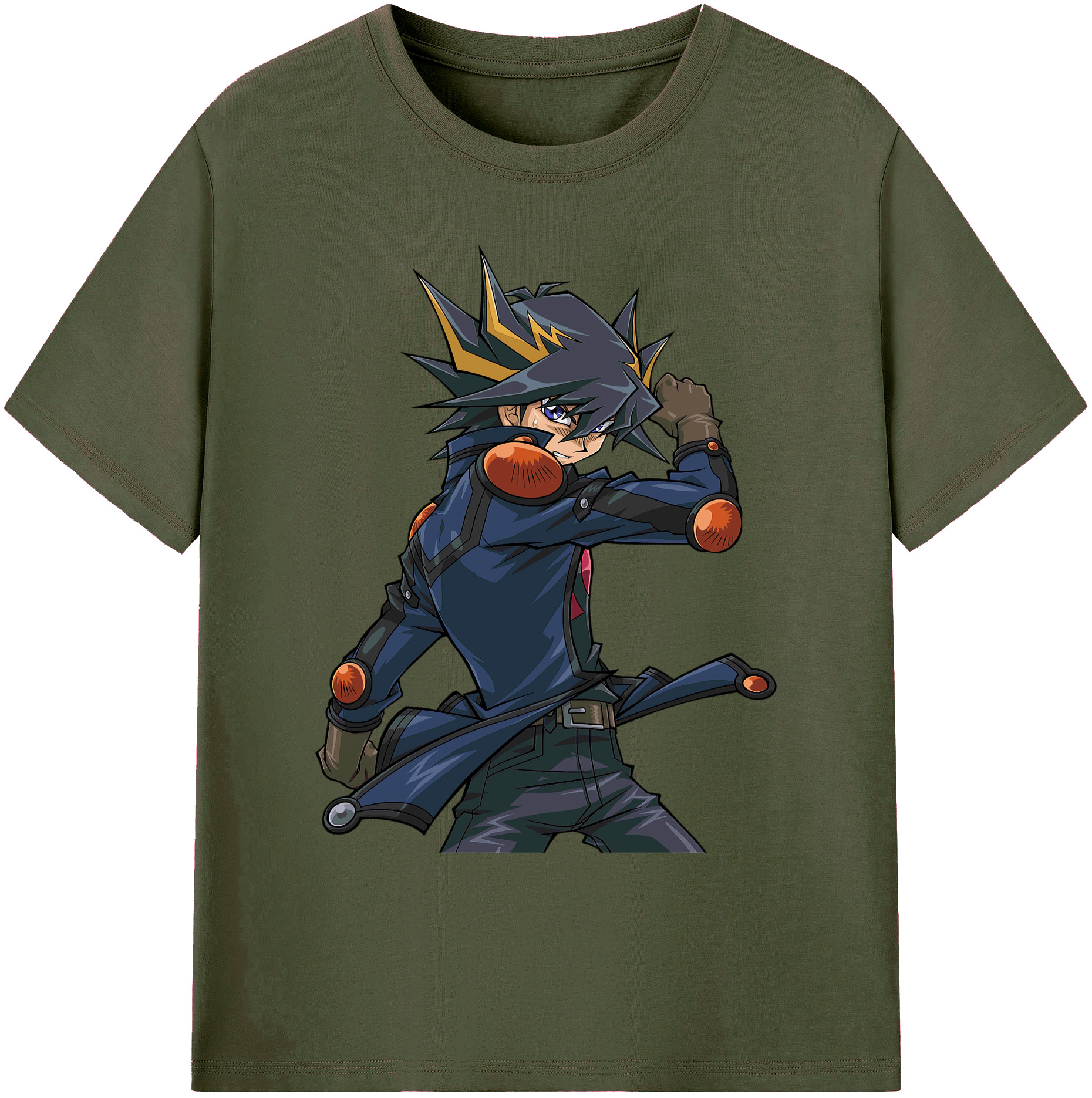 （画像用） 遊☆戯☆王 Yu-Gi-Oh! 綿100％ メンズ半袖Tシャツ｜肌触りやわらか＆通気性